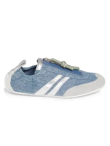 3.1 Phillip Lim Women's On The Go Denim Low-Top Sneakers - Medium Indigo - Size 7 | Thumbnail 1