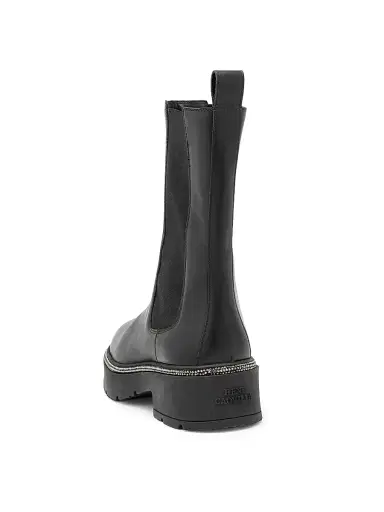 René Caovilla Women's Embellished Leather Boots | Thumbnail 3