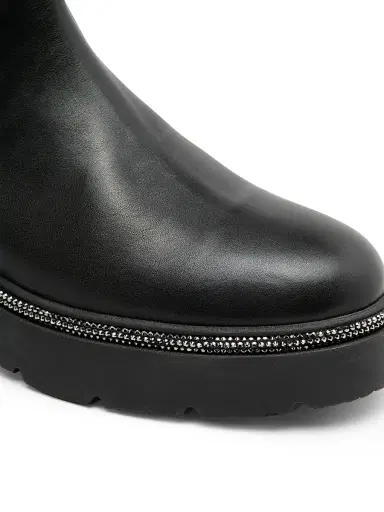 René Caovilla Women's Embellished Leather Boots | Thumbnail 5