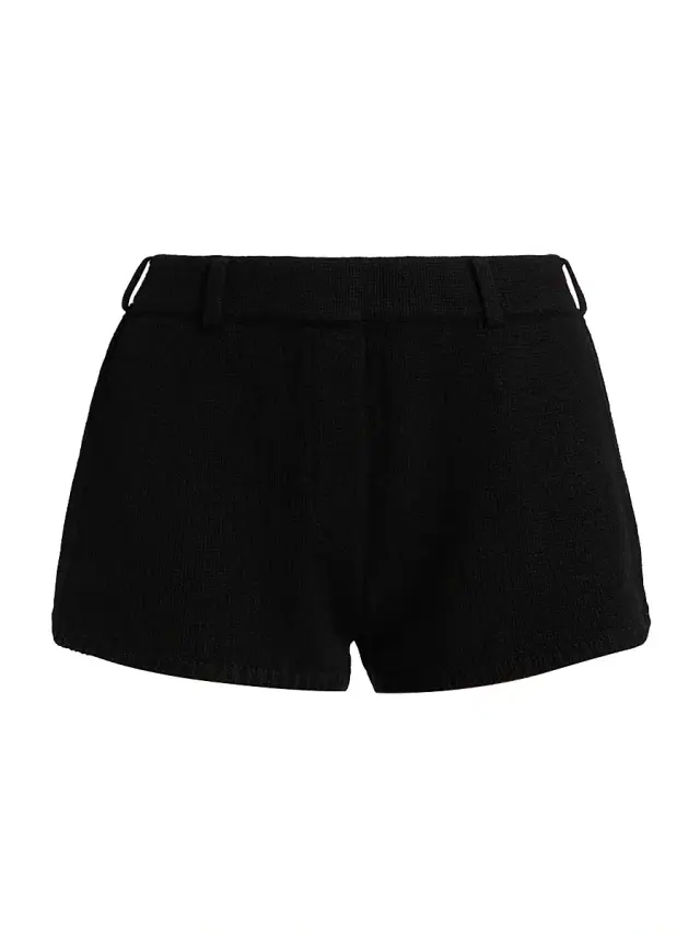 Women's Annora Cashmere Shorts - Black