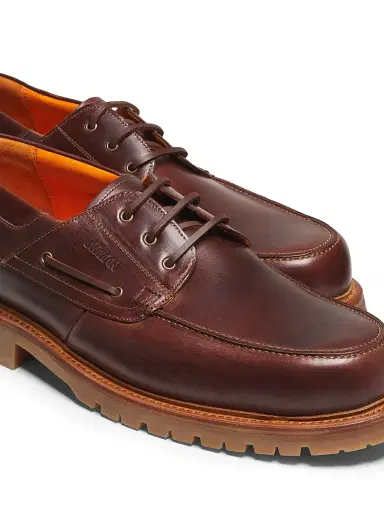 Junya Watanabe MAN Men's Junya Watanabe x Heinrich Dinkel Leather Boat Shoes | Thumbnail 2 Junya Watanabe MAN Men's Junya Watanabe x Heinrich Dinkel Leather Boat Shoes | Thumbnail 2