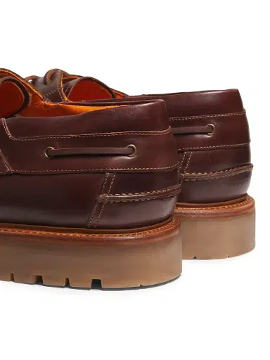 Junya Watanabe MAN Men's Junya Watanabe x Heinrich Dinkel Leather Boat Shoes | Thumbnail 3 Junya Watanabe MAN Men's Junya Watanabe x Heinrich Dinkel Leather Boat Shoes | Thumbnail 3