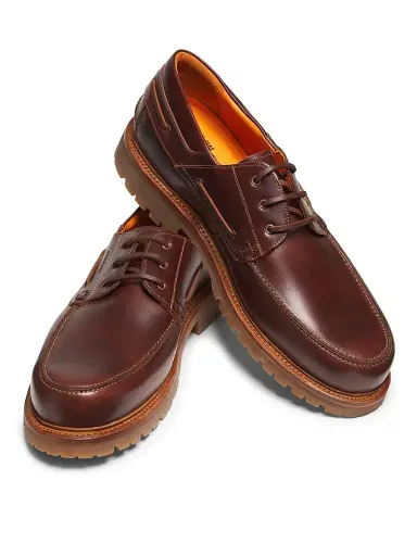 Junya Watanabe MAN Men's Junya Watanabe x Heinrich Dinkel Leather Boat Shoes | Thumbnail 4 Junya Watanabe MAN Men's Junya Watanabe x Heinrich Dinkel Leather Boat Shoes | Thumbnail 4