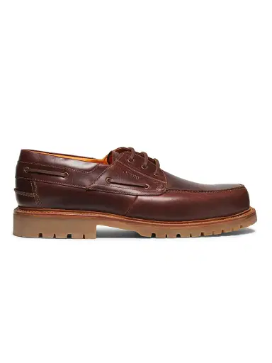 Junya Watanabe MAN Men's Junya Watanabe x Heinrich Dinkel Leather Boat Shoes | Thumbnail 1 Junya Watanabe MAN Men's Junya Watanabe x Heinrich Dinkel Leather Boat Shoes | Thumbnail 1