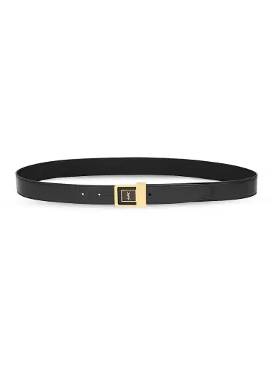 Saint Laurent Men's La 66 Belt in Smooth Leather - Black - Size 34 | Thumbnail 4 Saint Laurent Men's La 66 Belt in Smooth Leather - Black - Size 34 | Thumbnail 4