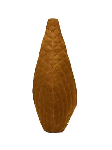 Saint Laurent Women's Icare Hobo Bag in Quilted Suede | Thumbnail 4