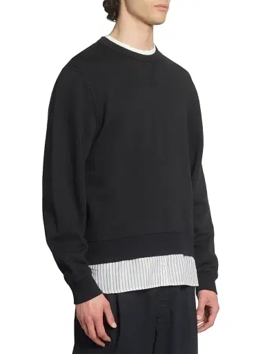 OFFICINE GÉNÉRALE Men Darius Cotton Sweatshirt | Thumbnail 4 OFFICINE GÉNÉRALE Men Darius Cotton Sweatshirt | Thumbnail 4