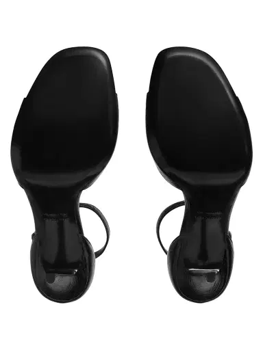 Balenciaga Women's City Uptown Heel Sandals - Black - Size 10 | Thumbnail 7 Balenciaga Women's City Uptown Heel Sandals - Black - Size 10 | Thumbnail 7