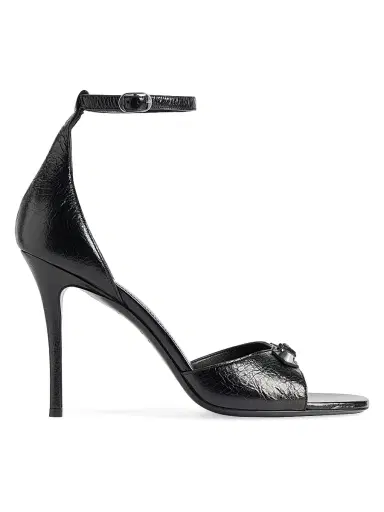 Balenciaga Women's City Uptown Heel Sandals - Black - Size 10 | Thumbnail 1 Balenciaga Women's City Uptown Heel Sandals - Black - Size 10 | Thumbnail 1