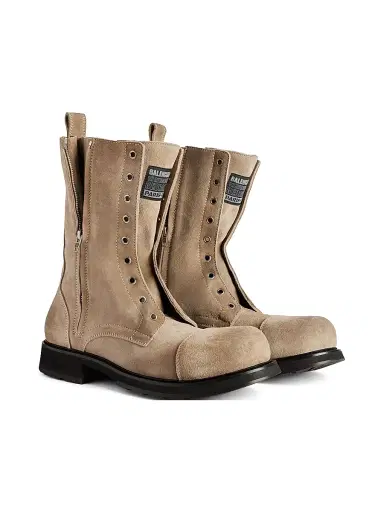 Balenciaga Men's Truck Lace-Up Boots - Sand | Thumbnail 2