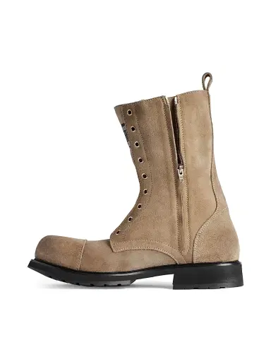 Balenciaga Men's Truck Lace-Up Boots - Sand | Thumbnail 6