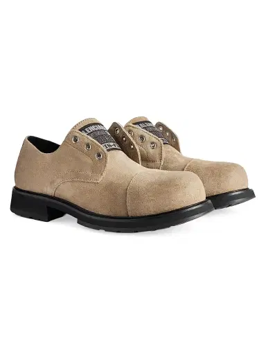 Balenciaga Men's Truck Derby Shoes - Sand | Thumbnail 2