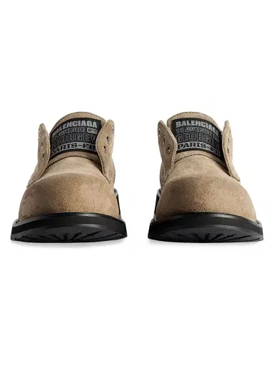 Balenciaga Men's Truck Derby Shoes - Sand | Thumbnail 4