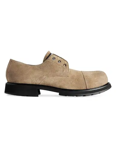 Balenciaga Men's Truck Derby Shoes - Sand | Thumbnail 1