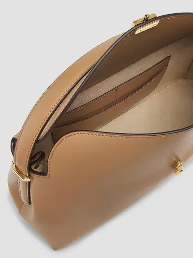 TOTEME Women's T-Lock Leather Top Handle Bag | Thumbnail 5 TOTEME Women's T-Lock Leather Top Handle Bag | Thumbnail 5