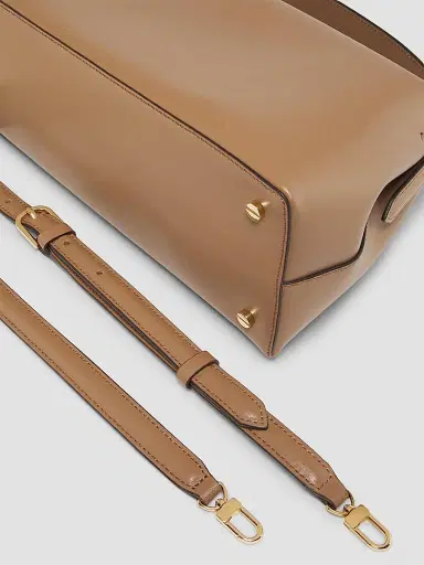 TOTEME Women's T-Lock Leather Top Handle Bag | Thumbnail 6 TOTEME Women's T-Lock Leather Top Handle Bag | Thumbnail 6