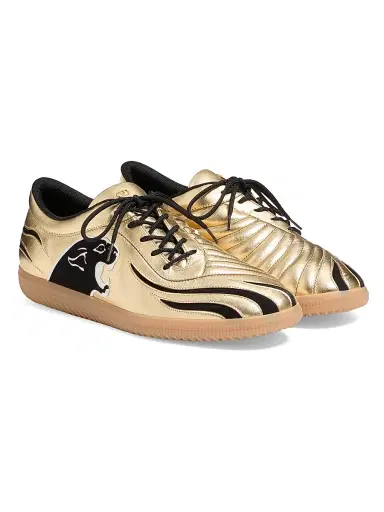 Valentino Garavani Men's Kicky Sneakers in Laminated Nappa | Thumbnail 2