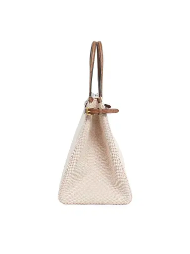 Valentino Men's Antibes Canvas Shopping Bag | Thumbnail 4