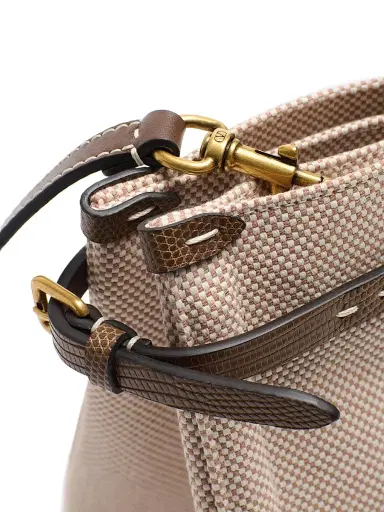 Valentino Men's Antibes Canvas Shopping Bag | Thumbnail 7