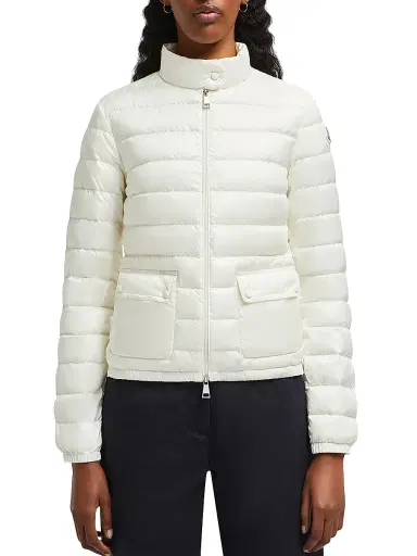 Moncler Women's Lans Puffer Coat - White - Size XXL | Thumbnail 2