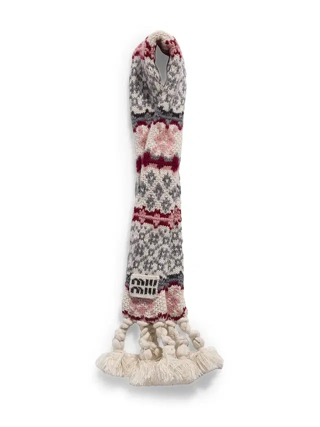 Miu Miu Women's Wool and Cashmere Trick Charm - Beige Khaki
