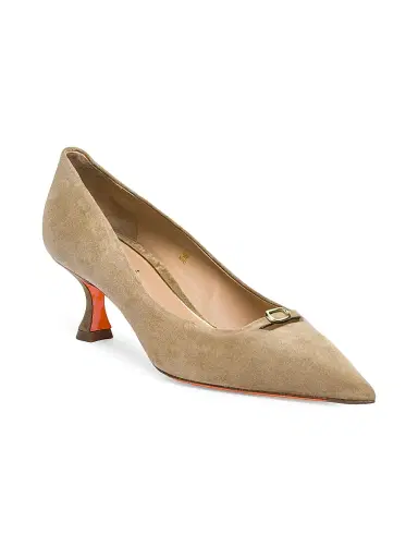 Santoni Women's Sabine 55MM Suede Pumps - Beige - Size 11.5 | Thumbnail 2 Santoni Women's Sabine 55MM Suede Pumps - Beige - Size 11.5 | Thumbnail 2