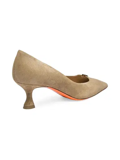 Santoni Women's Sabine 55MM Suede Pumps - Beige - Size 11.5 | Thumbnail 8 Santoni Women's Sabine 55MM Suede Pumps - Beige - Size 11.5 | Thumbnail 8