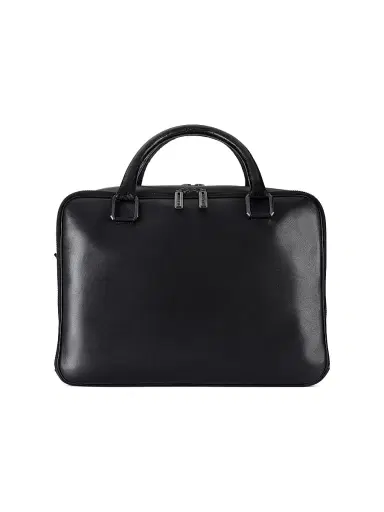 Stefano Ricci Men's Leather Business Bag - Black | Thumbnail 3