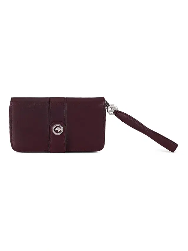 Stefano Ricci Men's  Leather Wallet - Dark Red