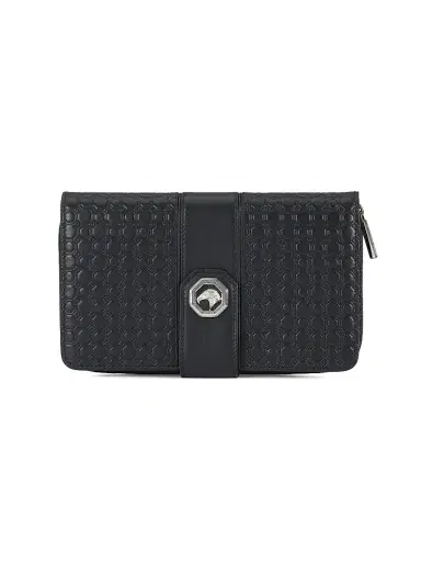Stefano Ricci Men's Large Leather Wallet - Black | Thumbnail 1