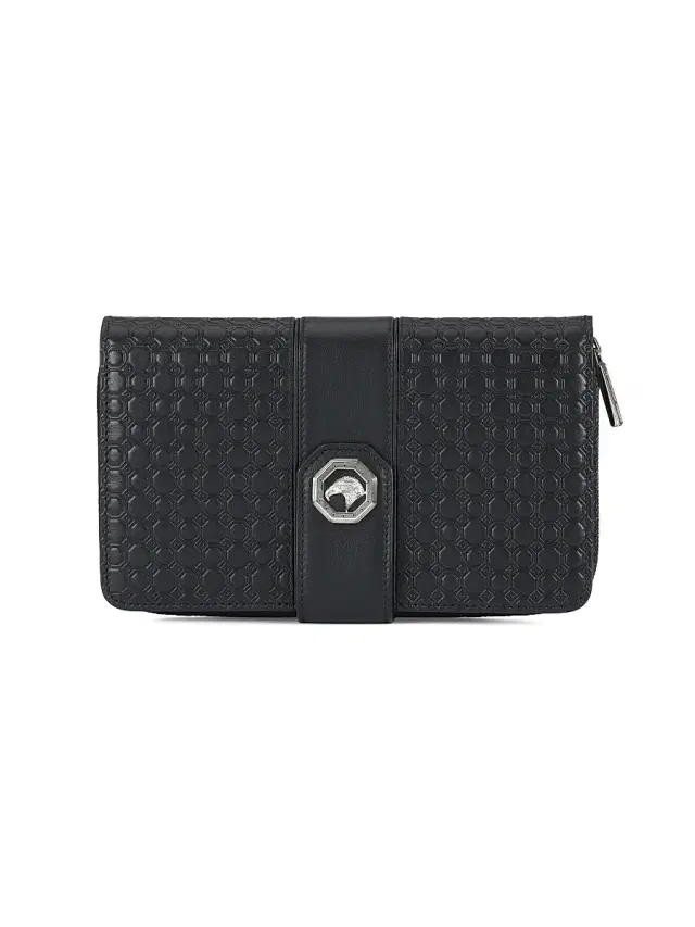 Stefano Ricci Men's  Leather Wallet - Black