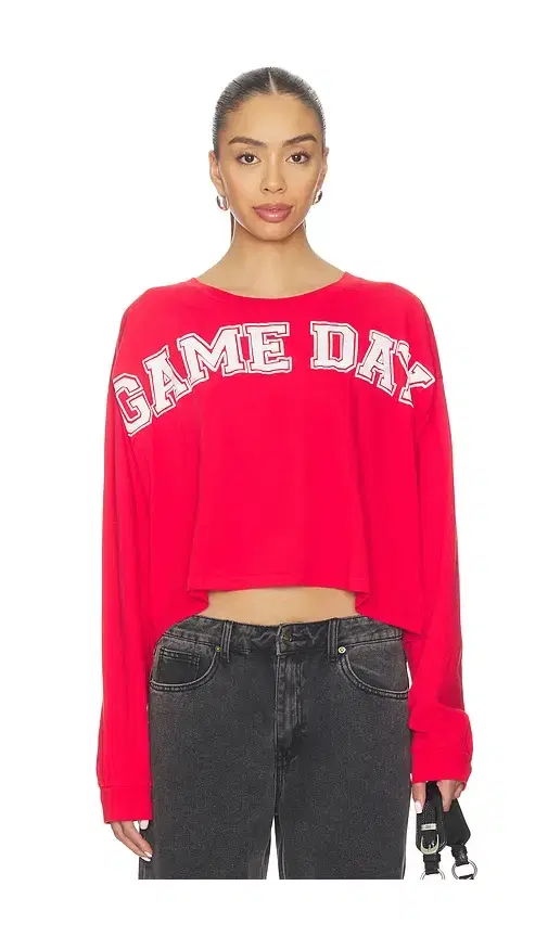 DAYDREAMER Game Day Meet & Greet Long Sleeve Top