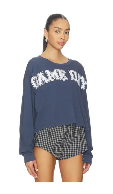 DAYDREAMER Game Day Meet & Greet Long Sleeve Top | Thumbnail 2 DAYDREAMER Game Day Meet & Greet Long Sleeve Top | Thumbnail 2