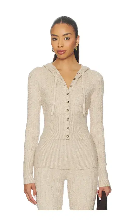 Lovers and Friends Paulina Button Up Hoodie