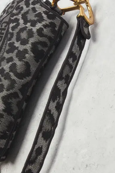 Dior Mizza Embroidered Saddle Bag | Thumbnail 11