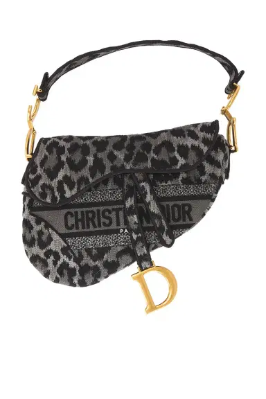 Dior Mizza Embroidered Saddle Bag | Thumbnail 3