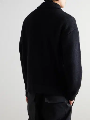 The Elder Statesman Cashmere Zip-Up Sweater - Men | Thumbnail 3 The Elder Statesman Cashmere Zip-Up Sweater - Men | Thumbnail 3