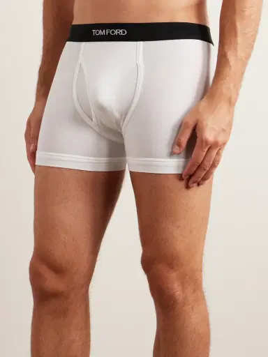 Tom Ford Stretch-Cotton and Modal-Blend Boxer Briefs - Men | Thumbnail 2 Tom Ford Stretch-Cotton and Modal-Blend Boxer Briefs - Men | Thumbnail 2