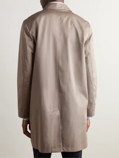 Sunspel Cotton-Shell Raincoat - Men | Thumbnail 3