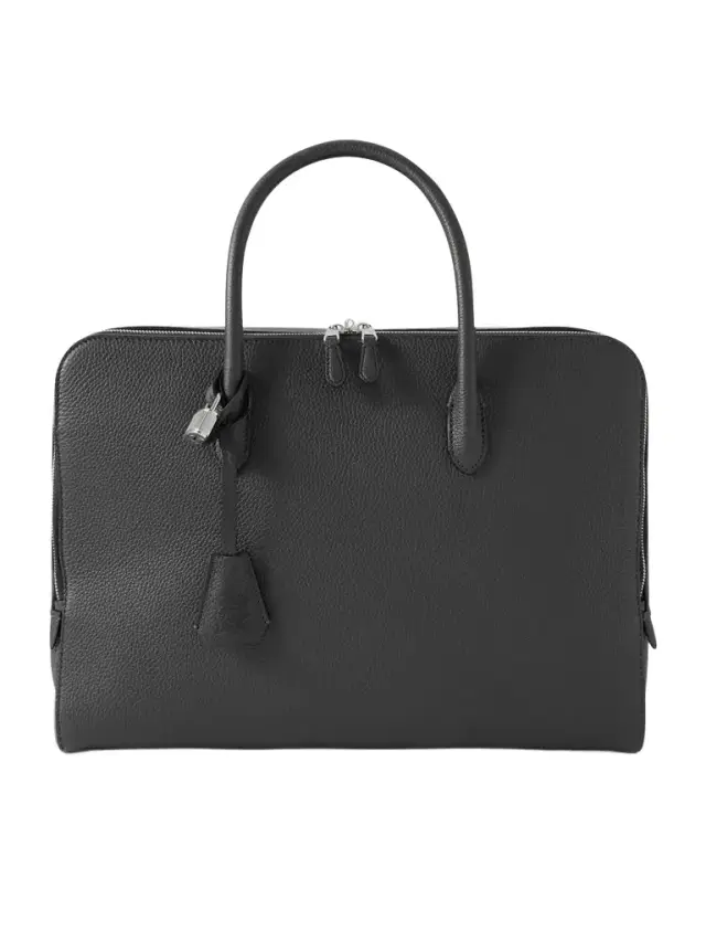 Century Full-Grain Leather Weekend Bag - Men