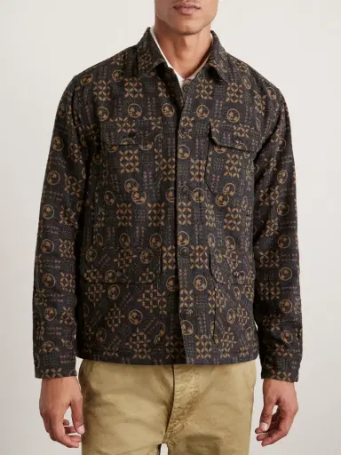 RRL Ruddick Cotton-Jacquard Jacket - Men | Thumbnail 3 RRL Ruddick Cotton-Jacquard Jacket - Men | Thumbnail 3