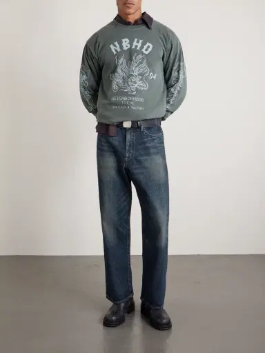 Neighborhood Straight-Leg Selvedge Jeans - Men | Thumbnail 2 Neighborhood Straight-Leg Selvedge Jeans - Men | Thumbnail 2