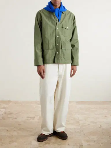 Drake's Cotton-Twill Overshirt - Men | Thumbnail 2