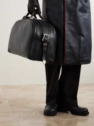 Enfants Riches Déprimés Full-Grain Leather Weekend Bag - Men | Thumbnail 4