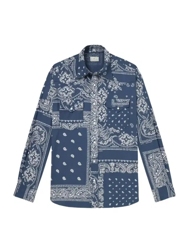 KAPITAL Bandana-Print Cotton Shirt - Men