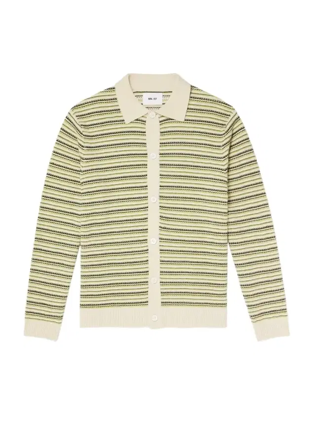 Jackie 60038 Striped Organic Cotton Polo Shirt - Men