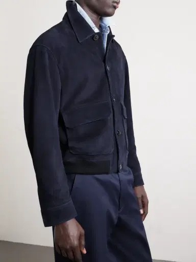 Frame Suede Blouson Jacket - Men | Thumbnail 3 Frame Suede Blouson Jacket - Men | Thumbnail 3