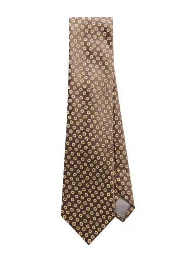 Charvet 8cm Embroidered Silk Tie - Men | Thumbnail 1