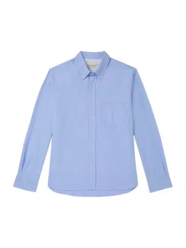 OFFICINE GÉNÉRALE Button-Down Collar Cotton Oxford Shirt - Men | Thumbnail 1 OFFICINE GÉNÉRALE Button-Down Collar Cotton Oxford Shirt - Men | Thumbnail 1