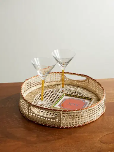 La DoubleJ Raffia Tray - Men | Thumbnail 2